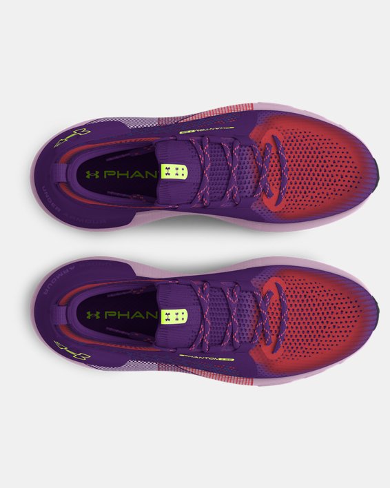 Unisex UA Phantom 3 SE Running Shoes, Purple, pdpMainDesktop image number 2